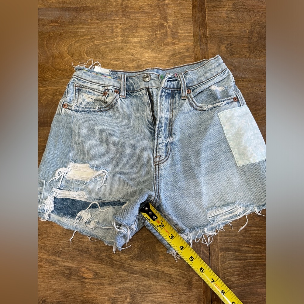 American Eagle Outfitters Light Blue Jean Shorts